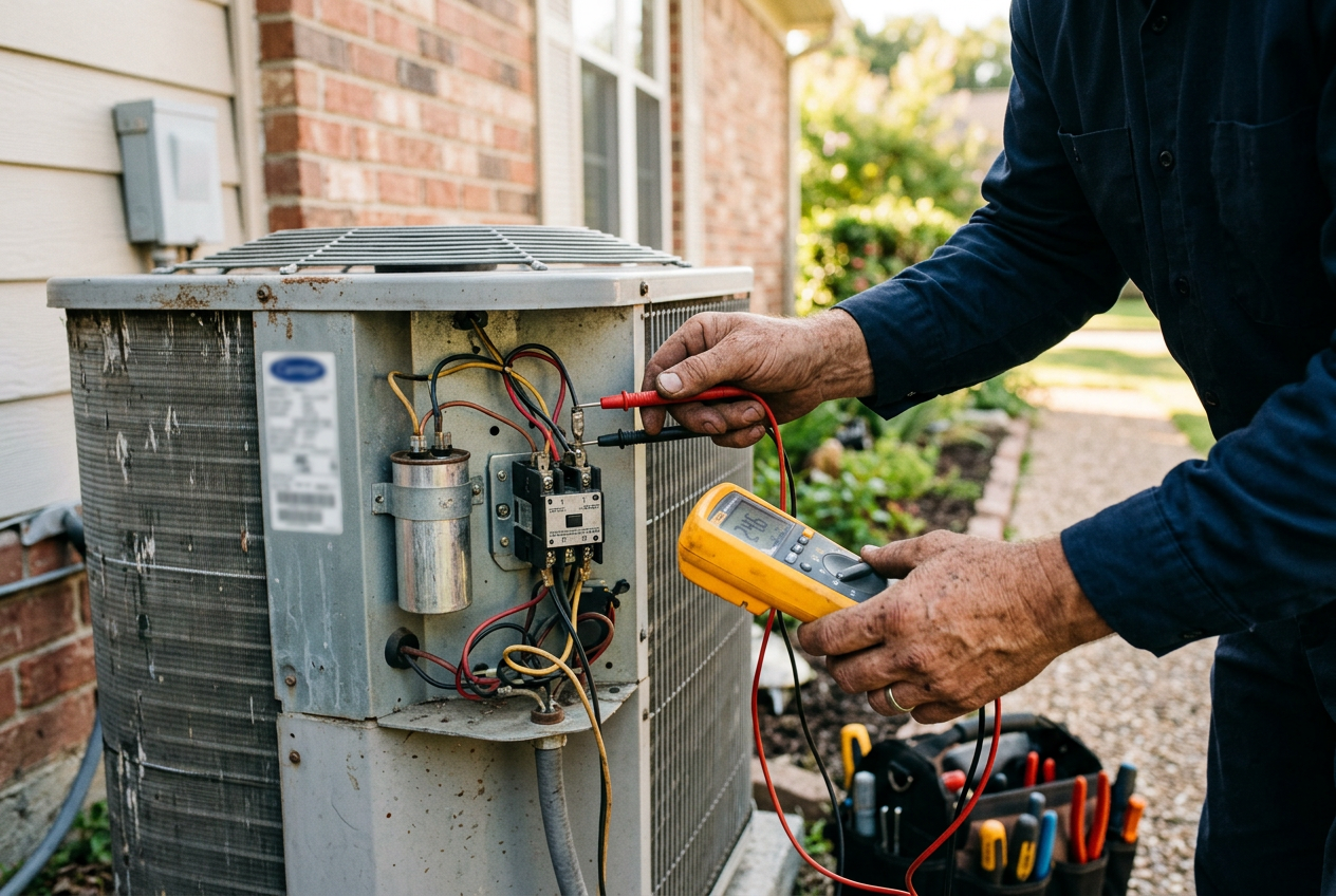 AC & Heating work by Zilla's Maintenance in Acadiana
